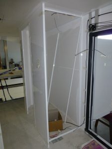 Composite Panel A – pvc core 18mm in caravan 2