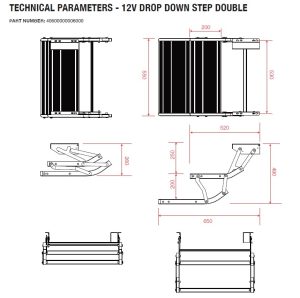 12 volt-double-step-dimensions