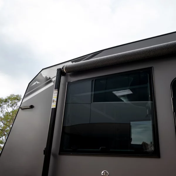 ATRV Square Caravan Window with Integrated Pleated Blind big