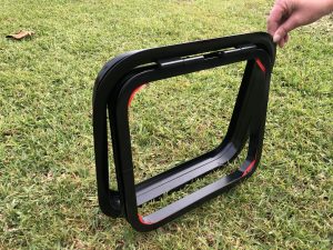 Black-locker-door- frame