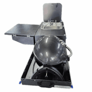 BushTucker Simpson STX Model slide out kitchen BBQ