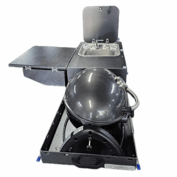 BushTucker Simpson STX Model slide out kitchen BBQ