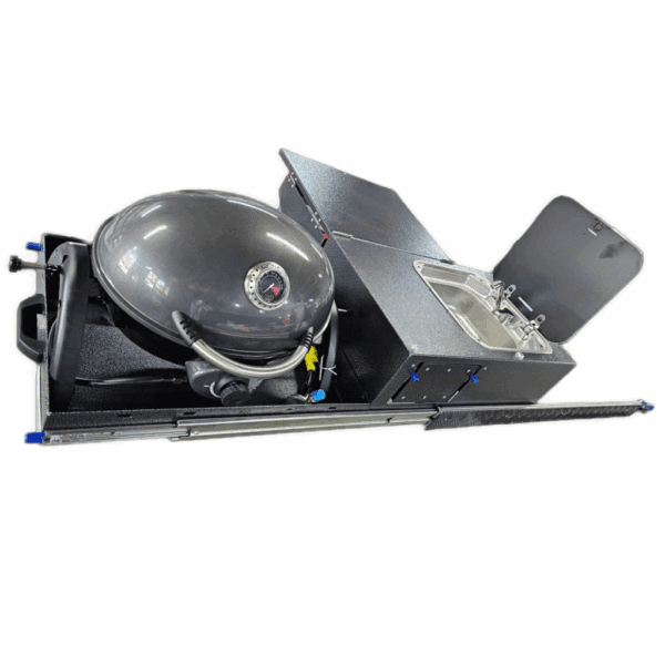 BushTucker Simpson STX Model slide out kitchen side