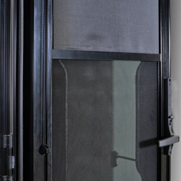 Camec Invictus Caravan Door - Premium Security Door with Integrated Blind inside