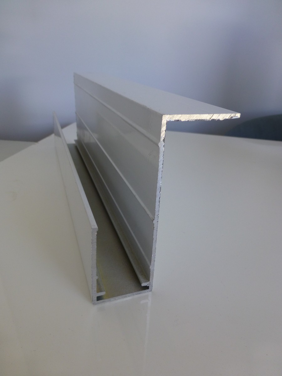 DIY Caravan panel joiners - floor - sample - DIY Caravans