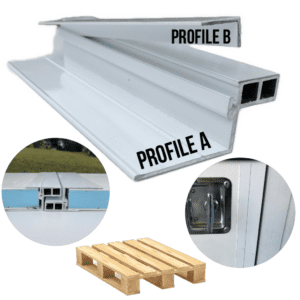 DIY Locker Door Profile A (4.8m) – pallet