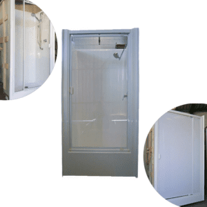 DIY Pivot Shower Door