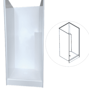 DIY Shower Cubicle B 770W x 780D x 1875H