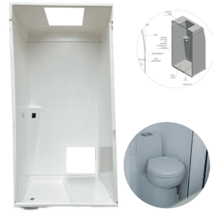 DIY Shower Cubicle Kit for Fiat Ducato, Iveco Daily