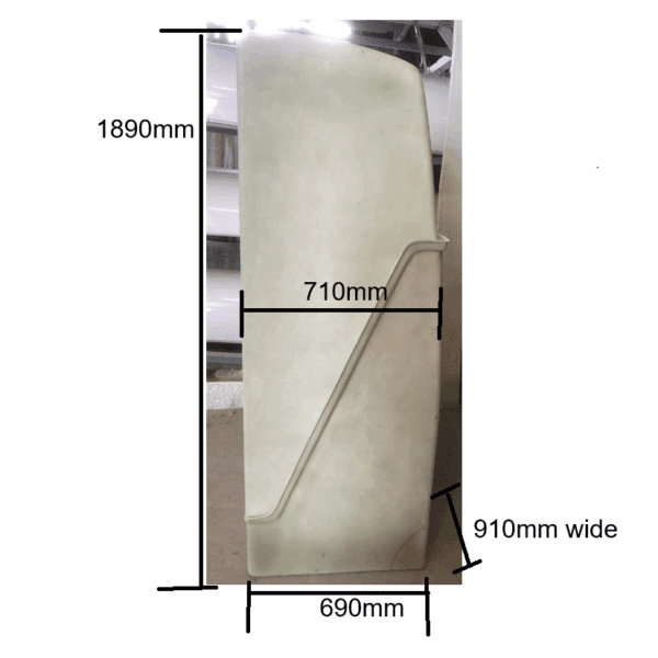 DIY Shower Cubicle Kit ideal f Mercedes Sprin dimension