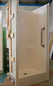 DIY Shower K - raised bed