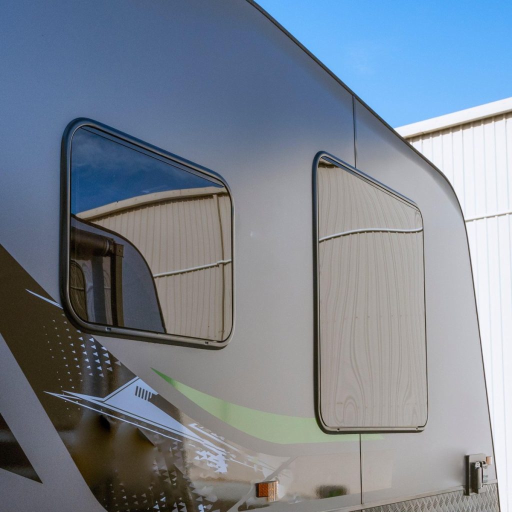 ATRV Eurovision 2 Caravan Windows (slim blinds) DIY Caravans