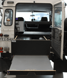 Land Rover Defender Rear Draw System in