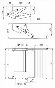 Omnistep-single-12v-dimensions