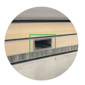 Panel Insertion - Pultrusion 38x25 mm