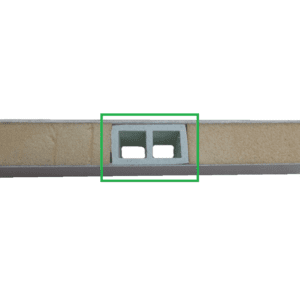 Panel Insertion - Pultrusion 50x25 mm