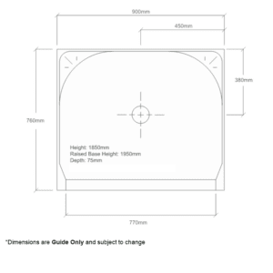 Shower K dimensions