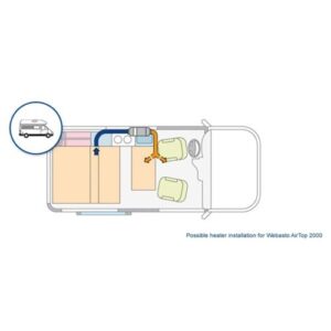 Webasto Diesel Heating System AT 2000 STC caravan