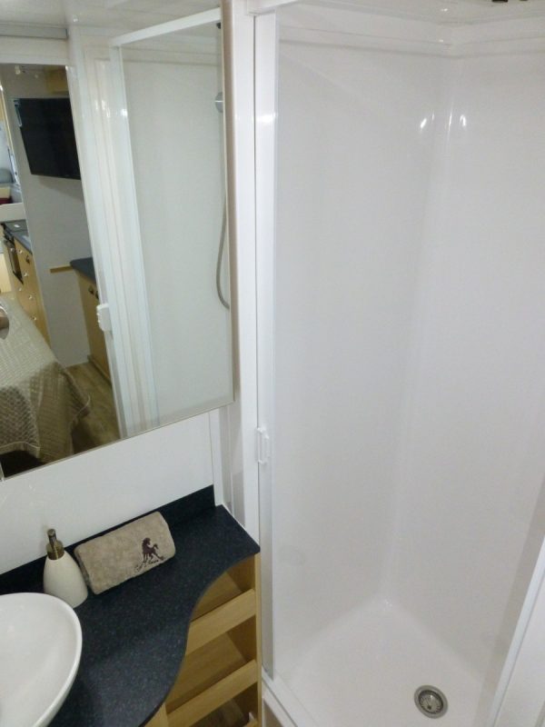 Caravan DIY Shower A motorhome